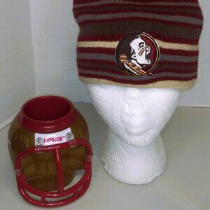 Florida State Seminoles Skull Cap Beanie And Helmet Drink Cup Holder Captivating